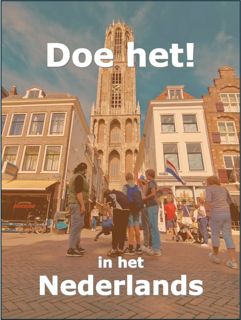 Dutch language event—featuring cultural customs and traditional games for integration and fun